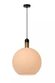 Lampa wisząca JULIUS Opal śr. 40cm. E27 Lucide 34438/40/61 | 5411212343482 noxbox lampynox www.lampynox.pl