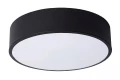 Lampa sufitowa UNAR czarny śr. 20cm. LED 3 step dim 12W 2700K Lucide 79185/20/30 | 5411212791856 noxbox lampynox www.lampynox.pl