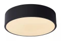 Lampa sufitowa UNAR czarny śr. 20cm. LED 3 step dim 12W 2700K Lucide 79185/20/30 | 5411212791856 noxbox lampynox www.lampynox.pl