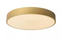 Lampa sufitowa UNAR matowe złoto | mosiądz śr. 39,5cm. LED 3 step dim 24W 2700K Lucide 79185/40/02 | 5411212791887 noxbox lampynox www.lampynox.pl
