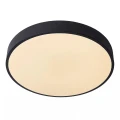 Lampa sufitowa UNAR czarny śr. 39,5cm. LED 3 step dim 24W 2700K Lucide 79185/40/30 | 5411212791894 noxbox lampynox www.lampynox.pl