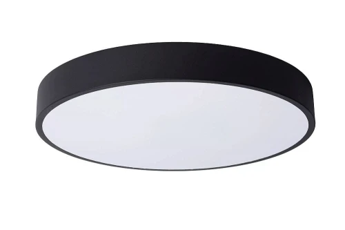Lampa sufitowa UNAR czarny śr. 39,5cm. LED 3 step dim 24W 2700K Lucide 79185/40/30 | 5411212791894 noxbox lampynox www.lampynox.pl