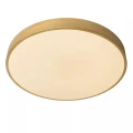 Lampa sufitowa UNAR matowe złoto | mosiądz śr. 50cm. LED 3 step dim 36W 2700K Lucide 79185/50/02 | 5411212791900 noxbox lampynox www.lampynox.pl