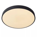 Lampa sufitowa UNAR czarny śr. 50cm. LED 3 step dim 36W 2700K Lucide 79185/50/30 | 5411212791917 noxbox lampynox www.lampynox.pl