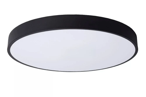 Lampa sufitowa UNAR czarny śr. 50cm. LED 3 step dim 36W 2700K Lucide 79185/50/30 | 5411212791917 noxbox lampynox www.lampynox.pl