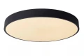 Lampa sufitowa UNAR czarny śr. 50cm. LED 3 step dim 36W 2700K Lucide 79185/50/30 | 5411212791917 noxbox lampynox www.lampynox.pl