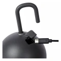 Zewnętrzna lampa dekoracyjna wisząca SPHERE antracyt Ø 10,2 cm LED dim. 2W 2700K IP54 Lucide 27800/01/29 | 5411212271945 noxbox lampynox www.lampynox.pl