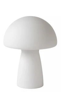 FUNGO biały Ø 23cm E27 Lampka stołowa