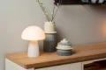 Lampka stołowa FUNGO biały Ø 23cm E27 Lucide 10514/01/61 | 5411212105684 noxbox lampynox www.lampynox.pl