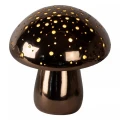 Lampka stołowa FUNGO czarny metaliczny E14 Lucide 13539/01/09 | 5411212134288 noxbox lampynox www.lampynox.pl