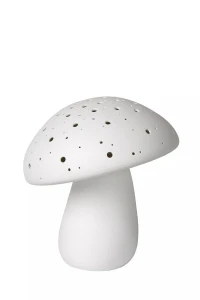 FUNGO biały E14 Lampka stołowa