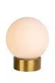 Lampka stołowa JORIT opal | mosiądz Ø 20cm E27 Lucide 45563/20/61 | 5411212452139 noxbox lampynox www.lampynox.pl