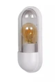 Kinkiet zewnętrzny CAPSULE biały E27 IP65 Lucide 29897/01/31 | 5411212290465 noxbox lampynox www.lampynox.pl
