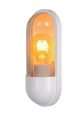 Kinkiet zewnętrzny CAPSULE biały E27 IP65 Lucide 29897/01/31 | 5411212290465 noxbox lampynox www.lampynox.pl