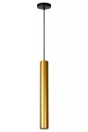 POLYGON matowe złoto | mosiądz Ø 5,6cm GU10 Lampa wisząca