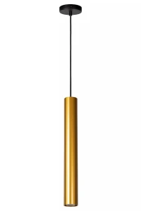 POLYGON matowe złoto | mosiądz Ø 5,6cm GU10 Lampa wisząca