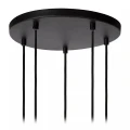 Lampa wisząca POLYGON matowe złoto | mosiądz Ø 56,5cm 5xGU10 Lucide 35414/05/02 | 5411212351876 noxbox lampynox www.lampynox.pl