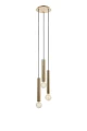 Lampa wisząca SENCILLO mosiądz Ø 25cm 3xE27 Markslojd 108436 | 7330024605916 noxbox lampynox www.lampynox.pl