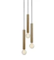 Lampa wisząca SENCILLO mosiądz Ø 25cm 3xE27 Markslojd 108436 | 7330024605916 noxbox lampynox www.lampynox.pl