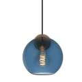 Lampa wisząca Bubbles Niebieska ⌀18 E27 743087 | 5705639743087 noxbox lampynox www.lampynox.pl