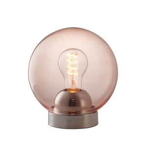 Bubbles Różowa ⌀18 E27 Lampa stołowa