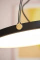 Lampa wisząca Pivot Czarna ⌀40 LED 22W 3000K 742691 | 5705639742691 noxbox lampynox www.lampynox.pl