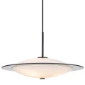 Lampa wisząca Orbit Opal | Czarny Ø40 3xG9 743612 | 5705639743612 noxbox lampynox www.lampynox.pl