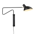 Lampa ścienna Metropole Czarna E27 Regulowane ramię 739295 | 5705639739295 noxbox lampynox www.lampynox.pl