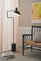 Lampa podłogowa Metropole Czarna E27 Regulowane ramię 739271 | 5705639739271 noxbox lampynox www.lampynox.pl
