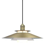 1123 Mosiądz Ø40 E27 Lampa wisząca