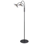 1123 Czarna Ø18 2xG9 Lampa podłogowa