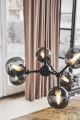 Lampa wisząca regulowana Atom Czarna Ø45 6xG9 736553 | 5705639736553 noxbox lampynox www.lampynox.pl