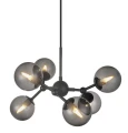 Lampa wisząca regulowana Atom Czarna Ø45 6xG9 736553 | 5705639736553 noxbox lampynox www.lampynox.pl