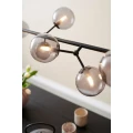 Lampa wisząca regulowana Atom Horizontal Large Czarna Ø37 8xG9 738793 | 5705639738793 noxbox lampynox www.lampynox.pl