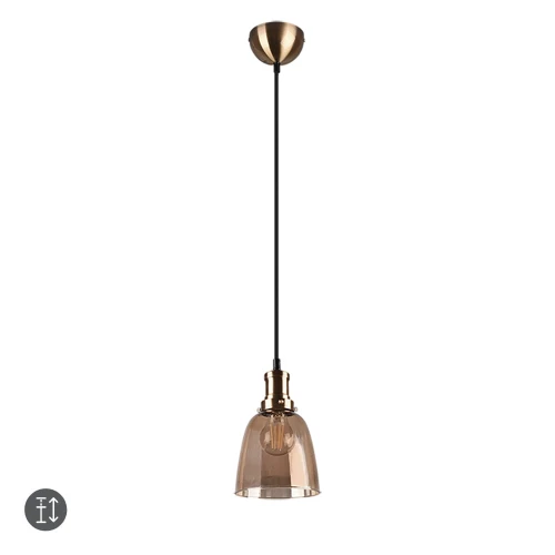 Lampa wisząca VITA Patyna  E27 Regulowana wysokość   RL R30741004 | 4017807465983 noxbox lampynox www.lampynox.pl