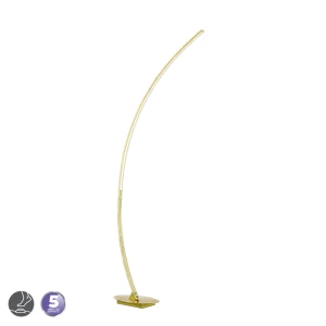 SOLO Złota LED 11W 3000K Lampa podłogowa stojąca 