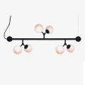 Lampa wisząca regulowana Atom Horizontal Opal Ø31 6xG9 738755 | 5705639738755 noxbox lampynox www.lampynox.pl
