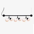 Lampa wisząca regulowana Atom Horizontal Opal Ø31 6xG9 738755 | 5705639738755 noxbox lampynox www.lampynox.pl