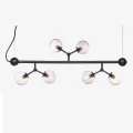 Lampa wisząca regulowana Atom Horizontal Czarna Ø31 6xG9 738762 | 5705639738762 noxbox lampynox www.lampynox.pl