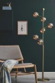 Lampa podłogowa regulowana Atom Bursztyn Ø37 6xG9 738892 | 5705639738892 noxbox lampynox www.lampynox.pl