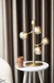 Lampa stołowa regulowana Atom Bursztyn Ø22 4xG9 740116 | 5705639740116 noxbox lampynox www.lampynox.pl