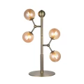 Lampa stołowa regulowana Atom Bursztyn Ø22 4xG9 740116 | 5705639740116 noxbox lampynox www.lampynox.pl