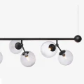 Lampa wisząca regulowana Atom Horizontal Large Czarna Ø37 8xG9 738793 | 5705639738793 noxbox lampynox www.lampynox.pl