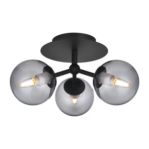 Atom Trio Czarna Ø26 3xG9 Lampa sufitowa 