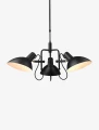 Lampa wisząca regulowana Metropole Czarna 3xE27 739257 | 5705639739257 noxbox lampynox www.lampynox.pl