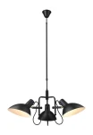 Metropole Czarna 3xE27 Lampa wisząca regulowana