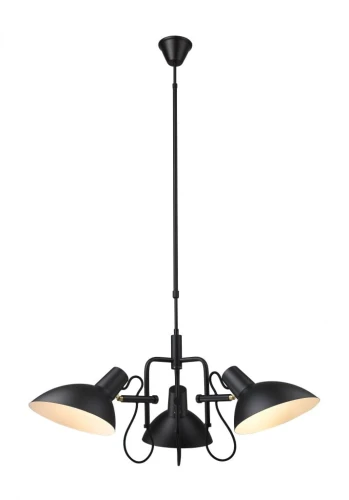 Lampa wisząca regulowana Metropole Czarna 3xE27 739257 | 5705639739257 noxbox lampynox www.lampynox.pl
