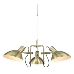 Metropole Mosiądz 3xE27 Lampa wisząca regulowana