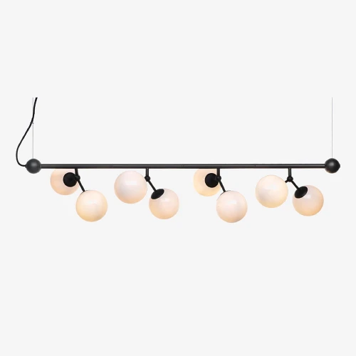 Lampa wisząca regulowana Atom Horizontal Large Opal Ø37 8xG9 738786 | 5705639738786 noxbox lampynox www.lampynox.pl