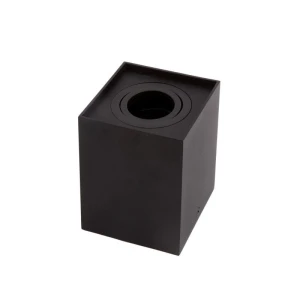 Oprawa czarna halogenowa natynkowa - kwadratowa GU10 Downlight